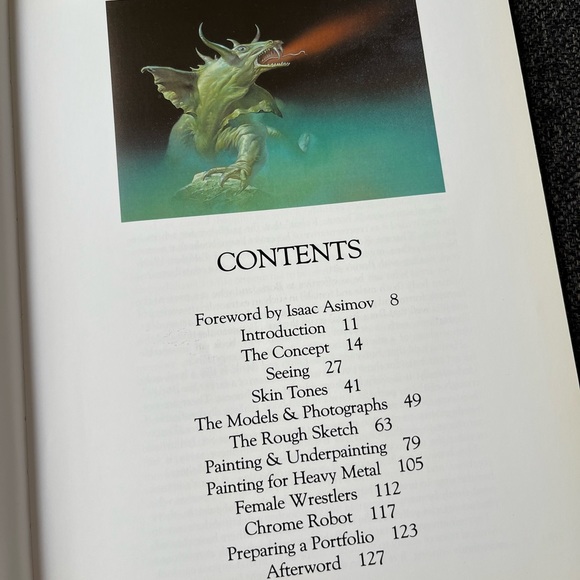 •1985 Boris Vallejo Fantasy Art Techniques• - Picture 3 of 9